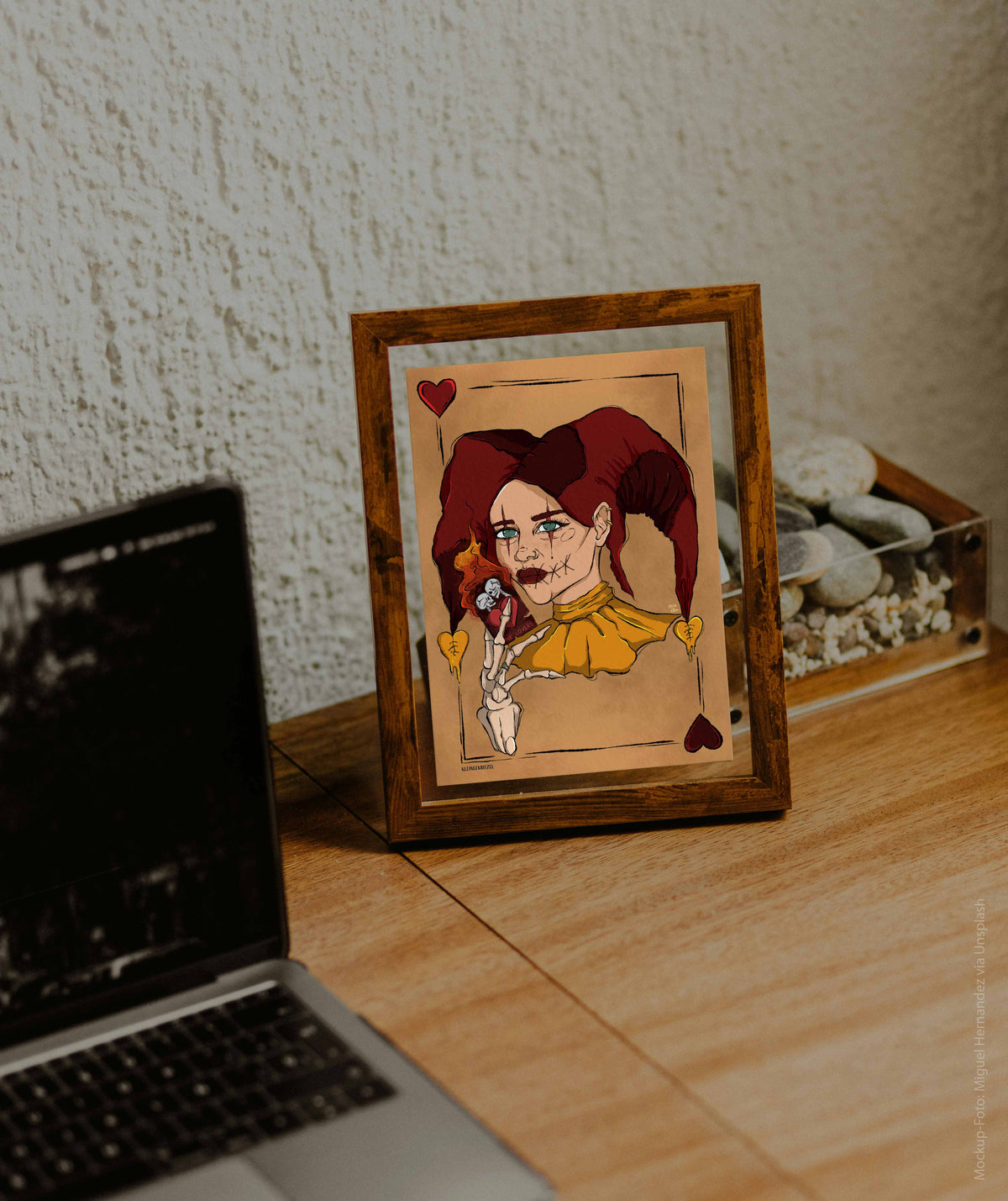 "It‘s a joke" - Gothic Illustration | Digitaler Download