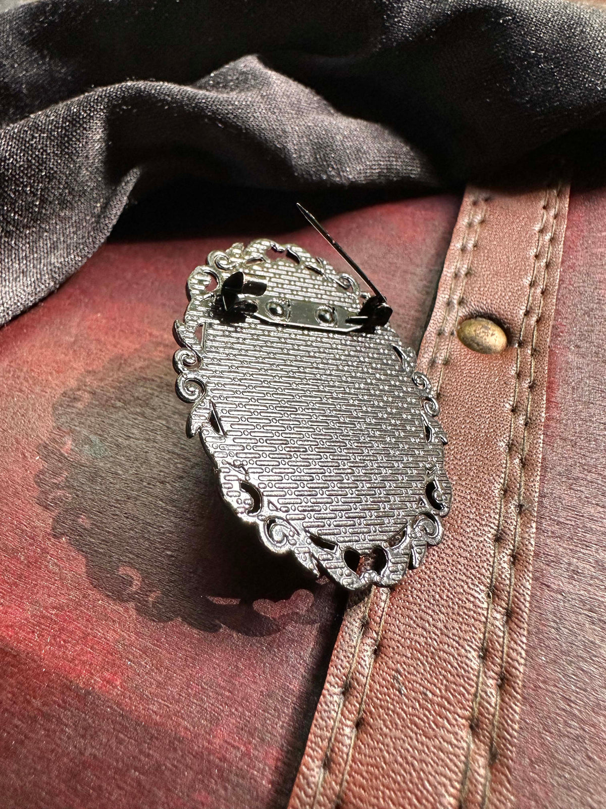 Steampunk Broschen | handmodellierte Anstecker